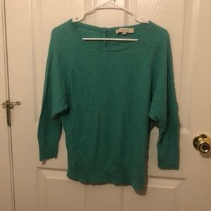 Blue/green sweater loft